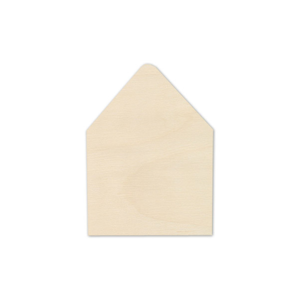 RSVP Euro Flap Envelope Liners Real Wood Birch