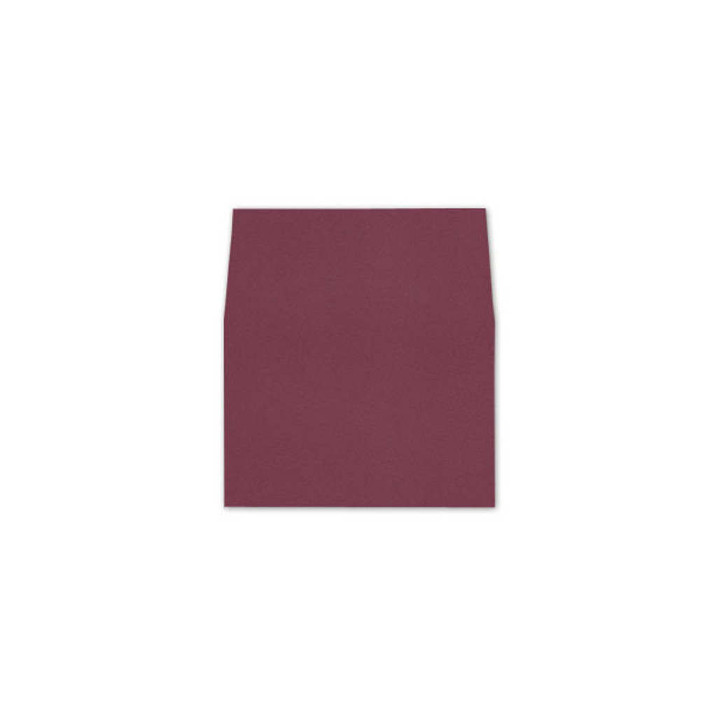 RSVP Square Flap Envelope Liners Burgundy