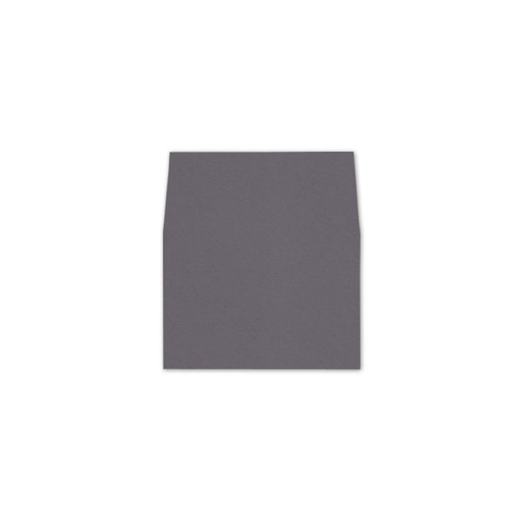 RSVP Square Flap Envelope Liners Dark Grey