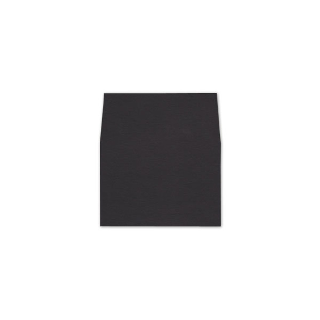 RSVP Square Flap Envelope Liners Ebony Black