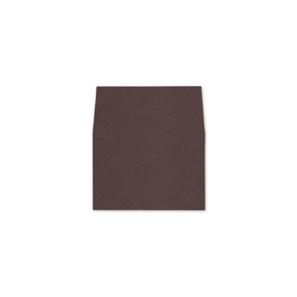 RSVP Square Flap Envelope Liners Hot Fudge