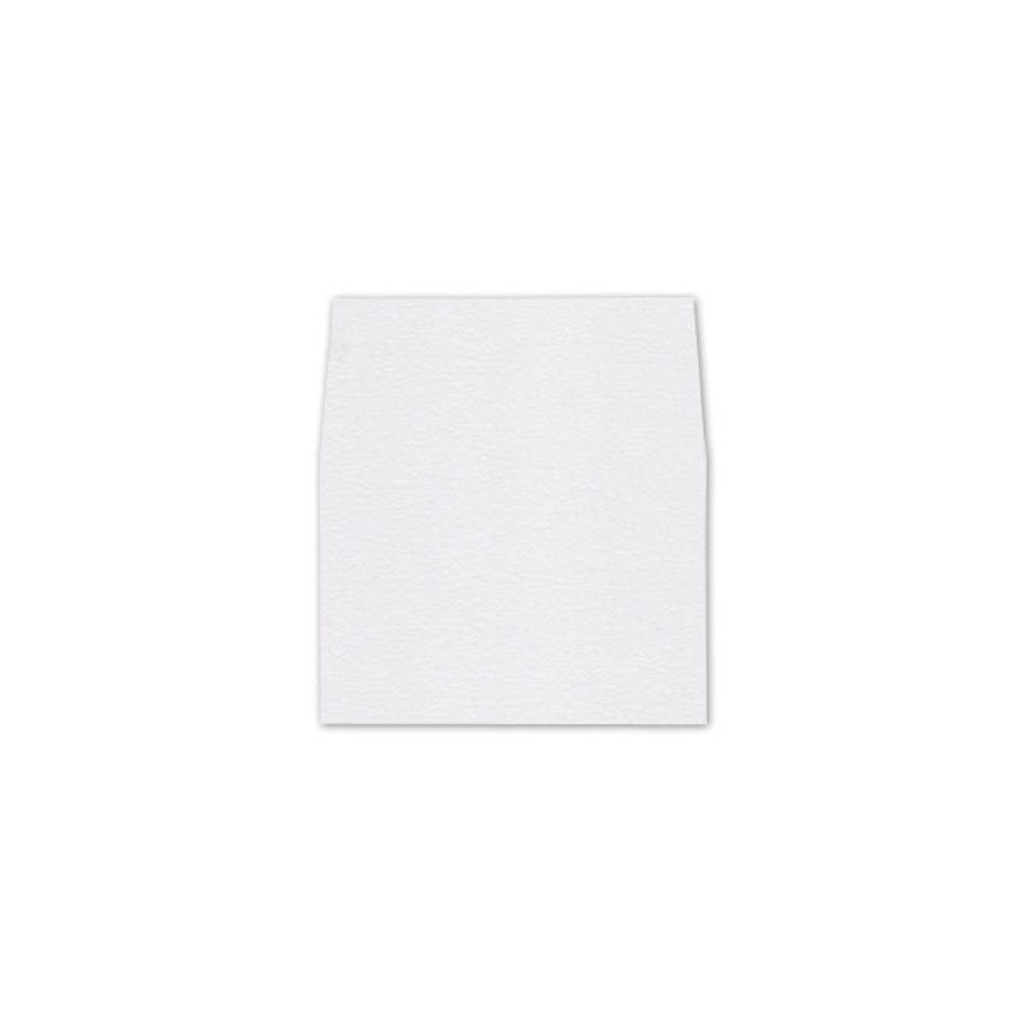 RSVP Square Flap Envelope Liners Ice Silver