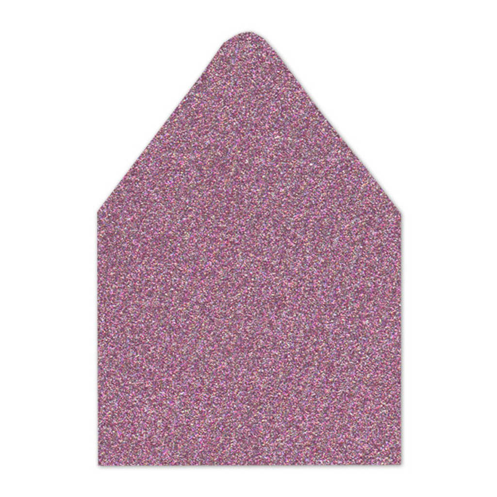 A7.5 Euro Flap Envelope Liners Glitter Pink Sapphire