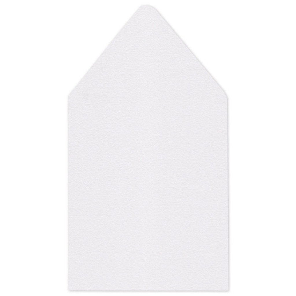 6.75 SQ Euro Flap Envelope Liners Ice Silver