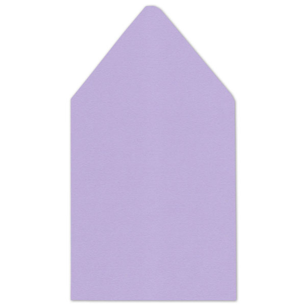 6.75 SQ Euro Flap Envelope Liners Lavender