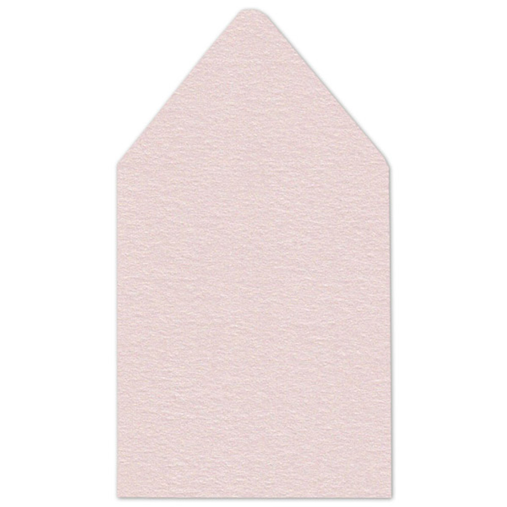 6.75 SQ Euro Flap Envelope Liners Pink Quartz