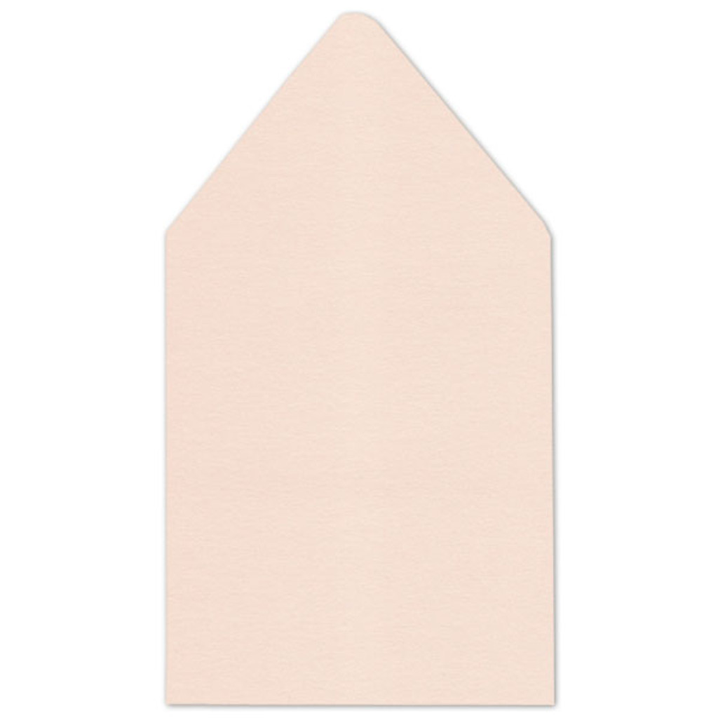 6.75 SQ Euro Flap Envelope Liners Soft Coral