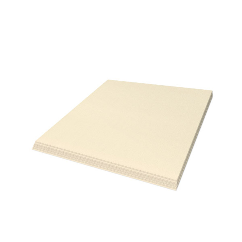 Half Sheet Cardstock China White