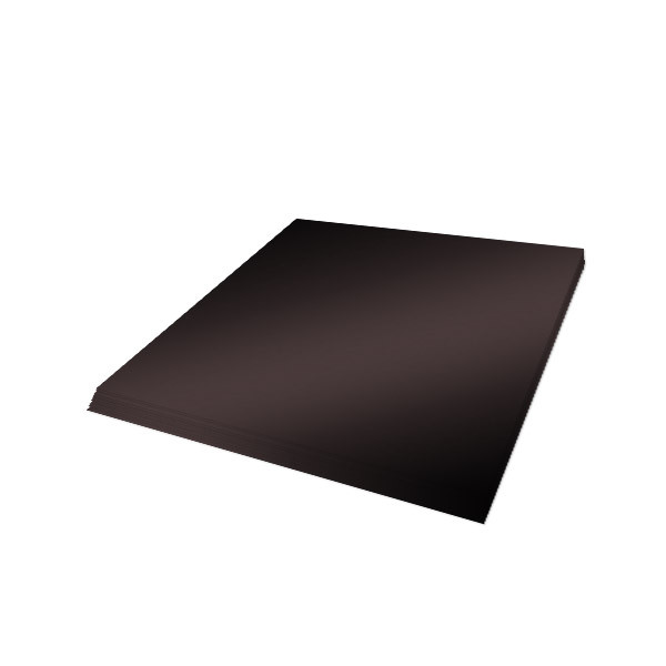 Half Sheet Cardstock Mirror Black