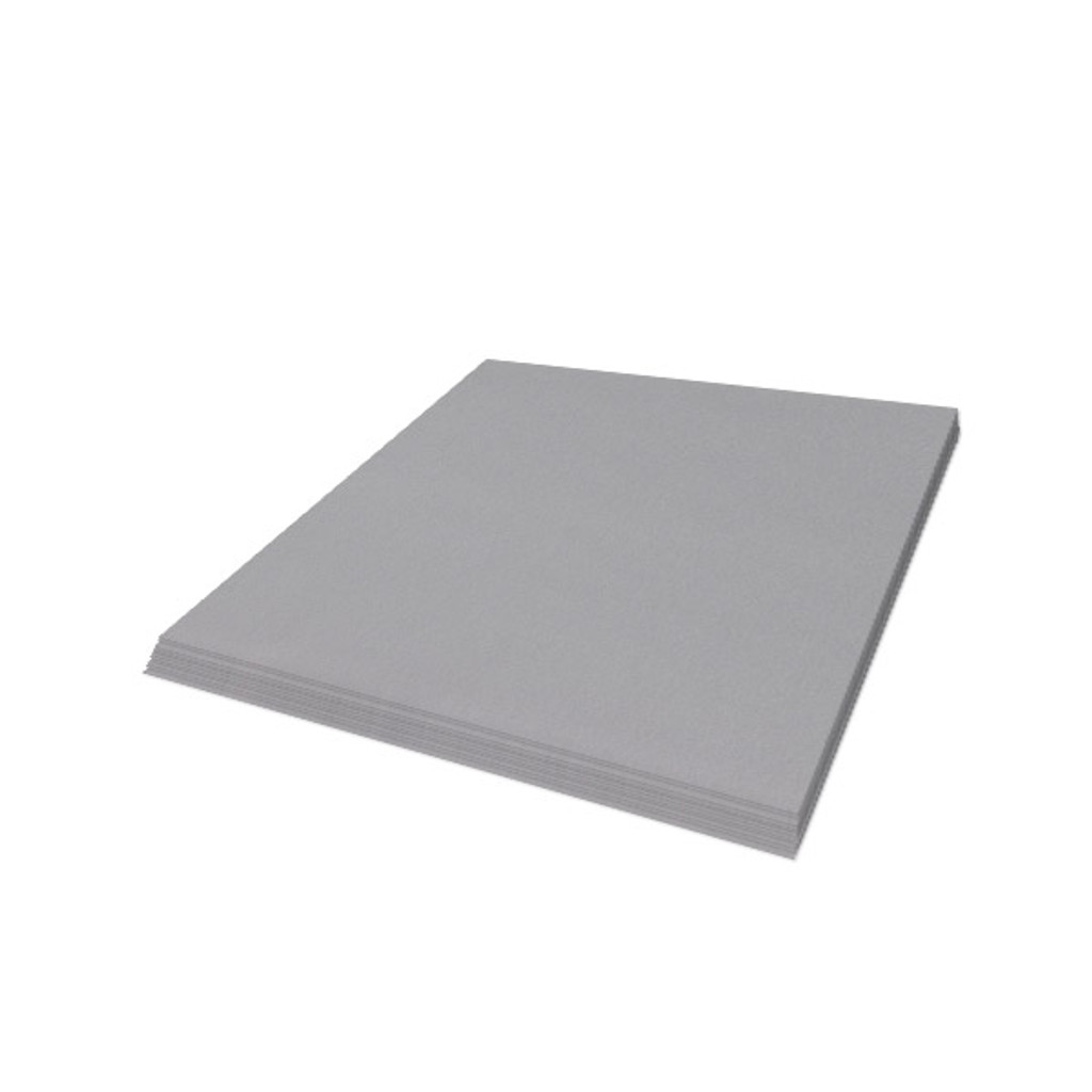 Half Sheet Cardstock Real Grey