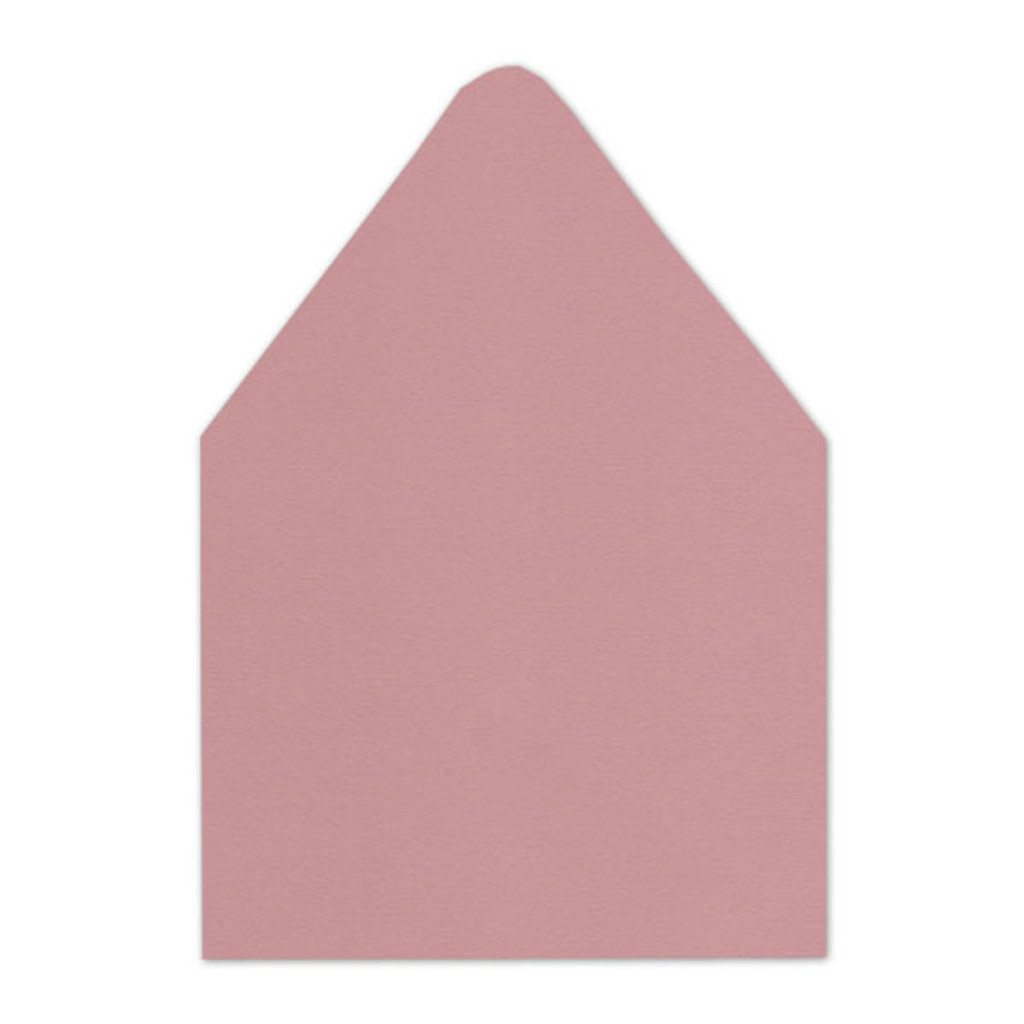 A8 Euro Flap Envelope Liners Dusty Rose