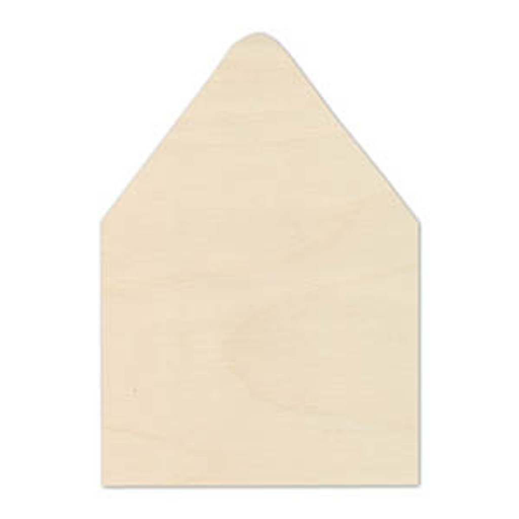 A8 Euro Flap Envelope Liners Real Wood Birch