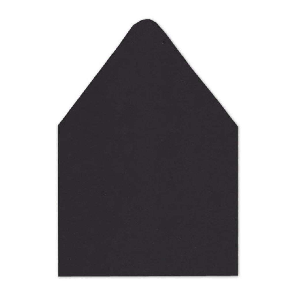 A8 Euro Flap Envelope Liners Ultra Black