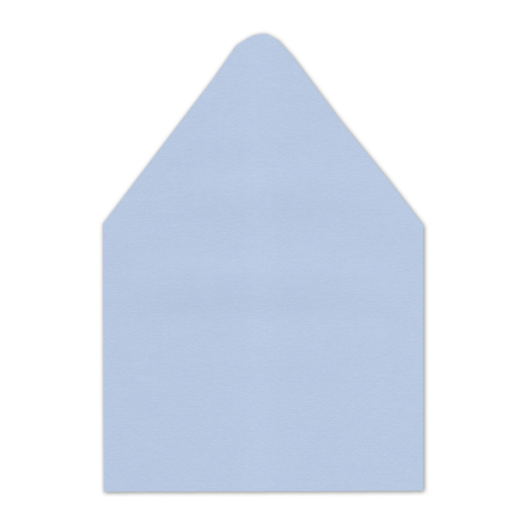 Full Bleed Inner A7 Euro Flap Envelope Liners Azure Blue