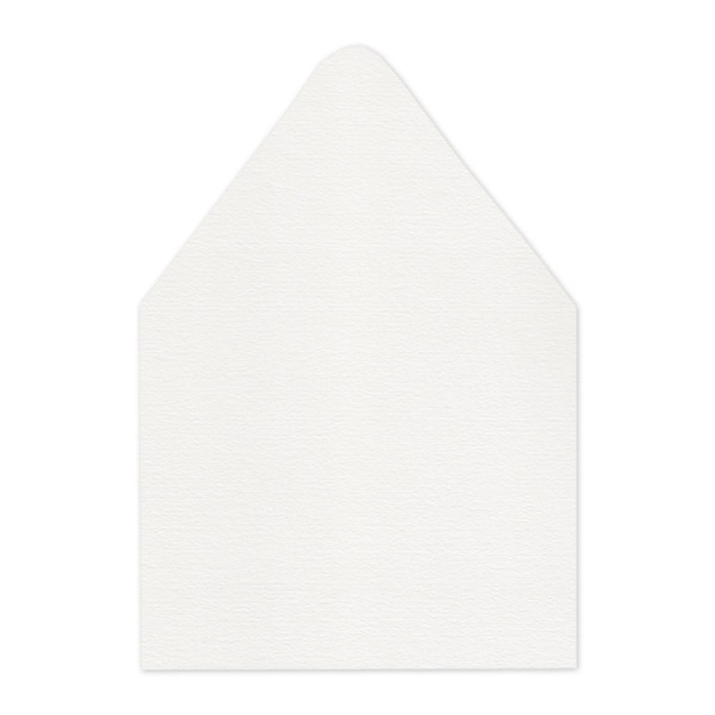 Full Bleed Inner A7 Euro Flap Envelope Liners Ice White