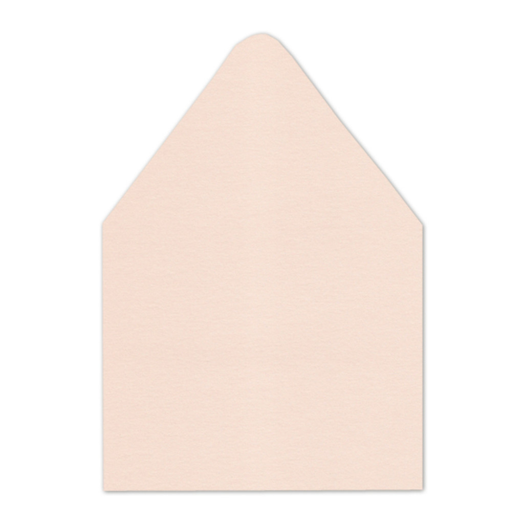 Full Bleed Inner A7 Euro Flap Envelope Liners Soft Coral