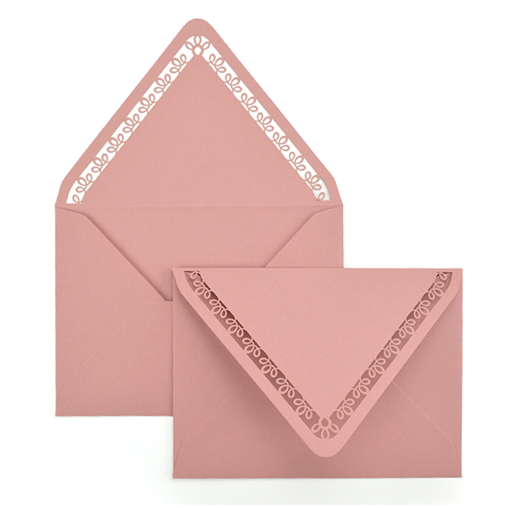 Eyelet A7 Ungummed Laser Cut Envelope