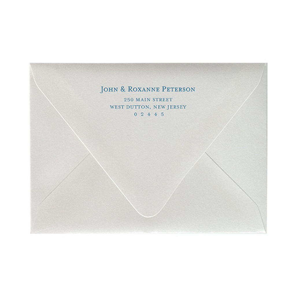 Return Address
  Color Printed A7 Euro Flap Envelopes