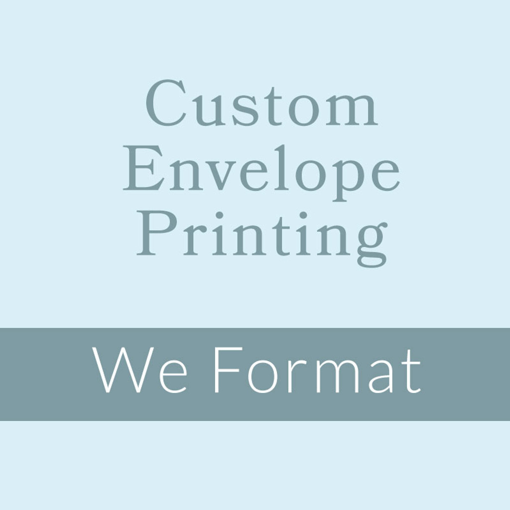 We Format  Color Ink Printed A9 We Format