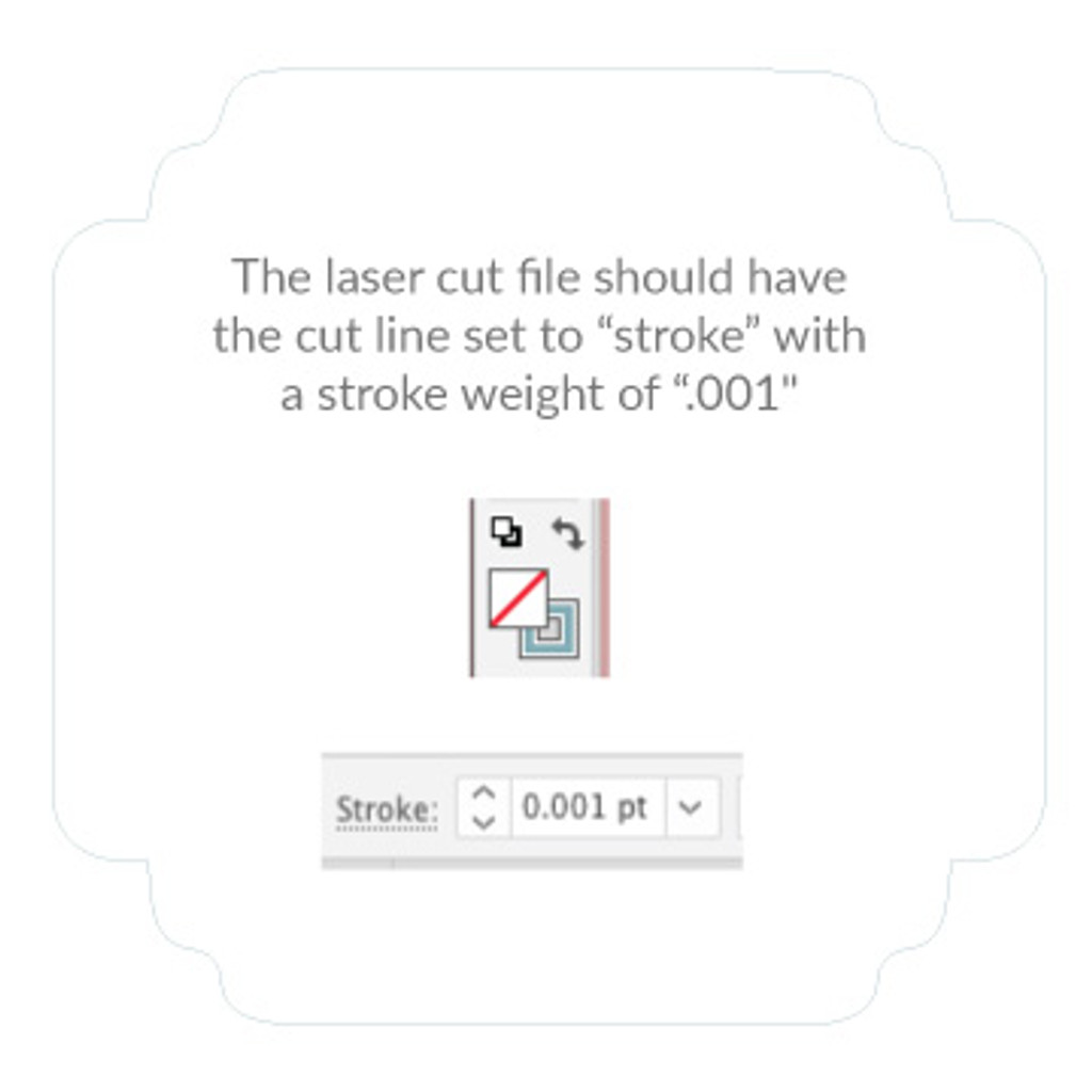 Custom Laser Cut Paper Shape