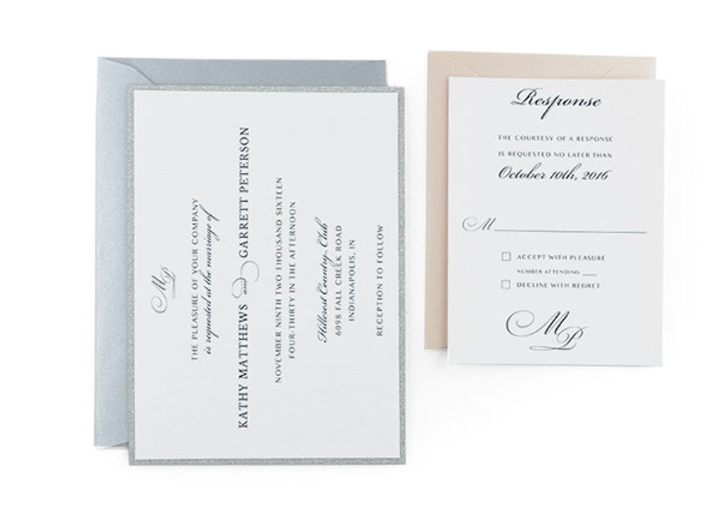 Classy - Free Wedding Invitation Template