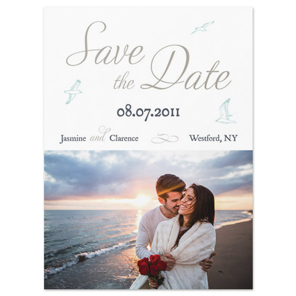 Beachy - Photo Save The Date