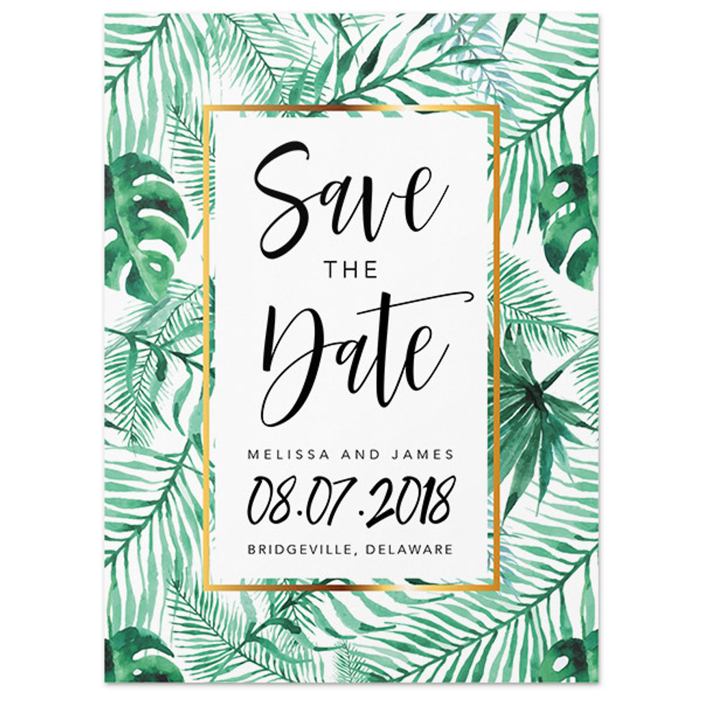 Botanical  - Save The Date