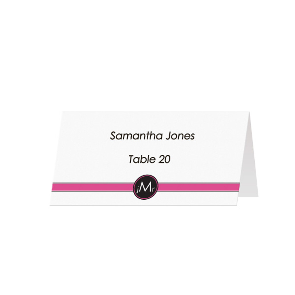 SEAL - Custom Folded Place Cards (25 Pack)