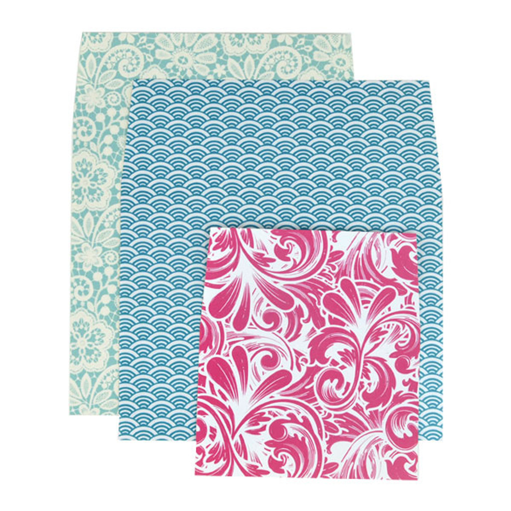 Envelope Liners - Choose a Pattern - Square Flap