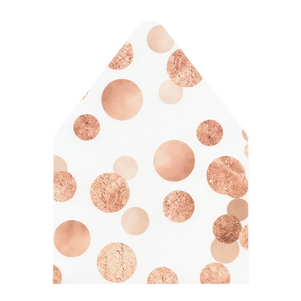 Glitter Dots Envelope Liner