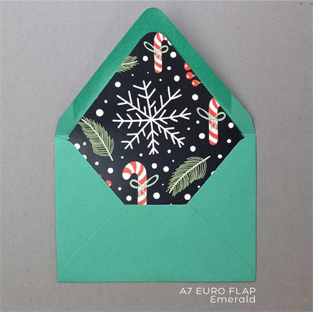 Candy Cane Dream - Holiday Envelope Liner