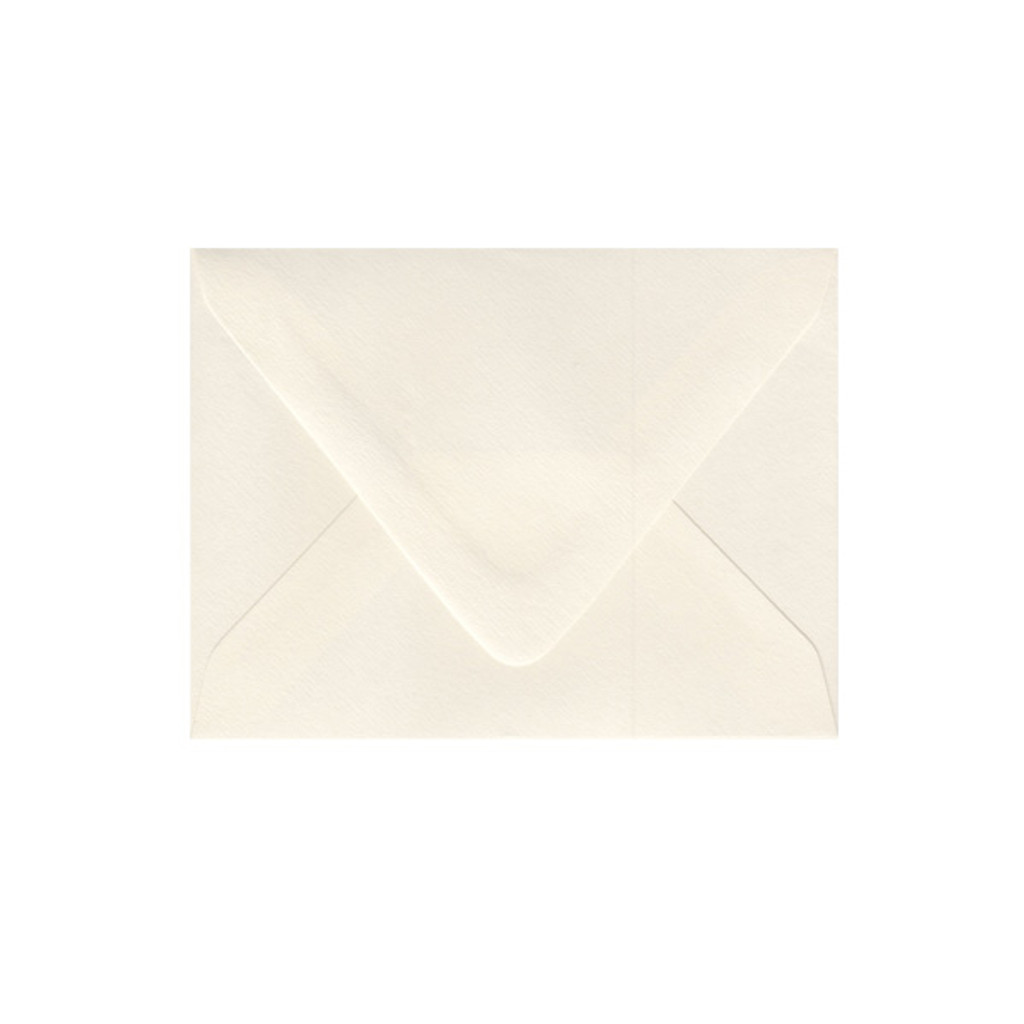 Cream Puff - Imperfect A2 Envelope (Euro Flap)