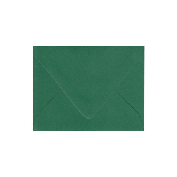 Imperfect A2 Euro Flap Lockwood Green Envelope - Size Variation
