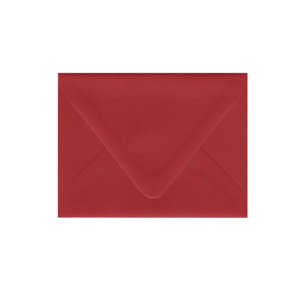 Red - Imperfect A2 Envelope (Euro Flap)