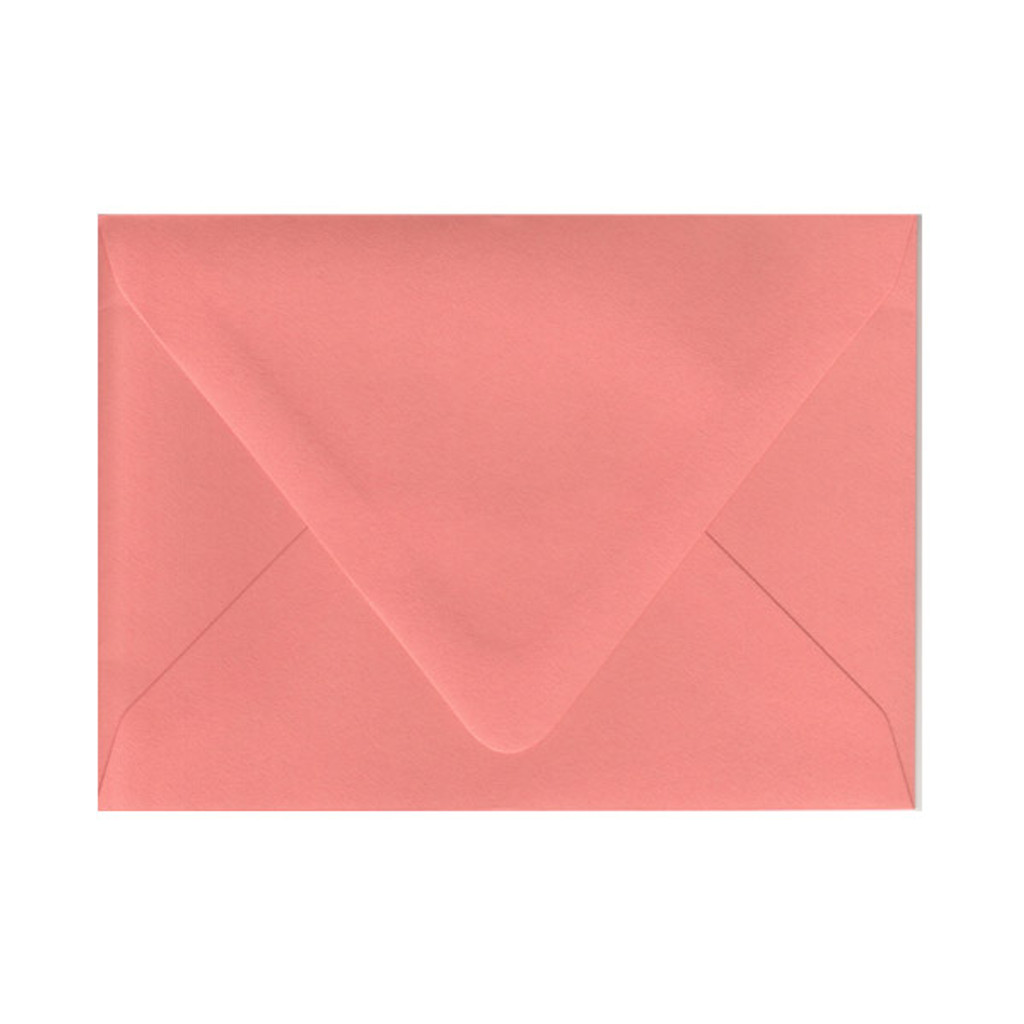 Coral - Imperfect A7 Envelope (Euro Flap)