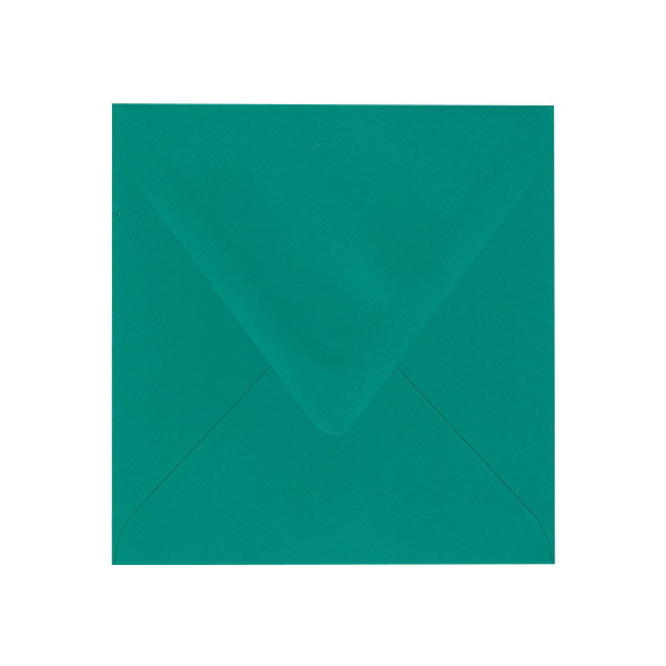6.5 SQ UG Euro Flap Island Teal Envelope