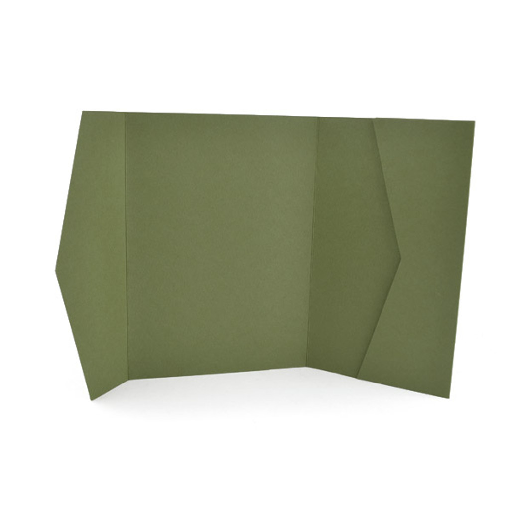 Retangolo Pocket Invitation Moss