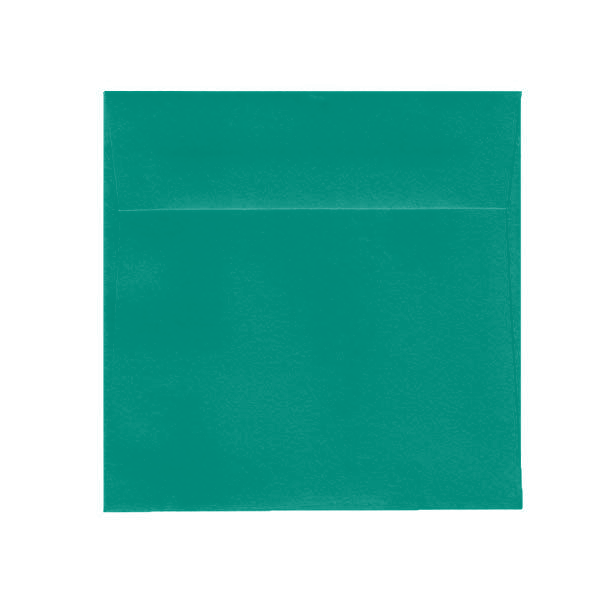 6.5 SQ Square Flap Island Teal Envelope