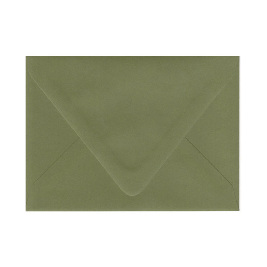 A7.5 Euro Flap Moss Envelope
