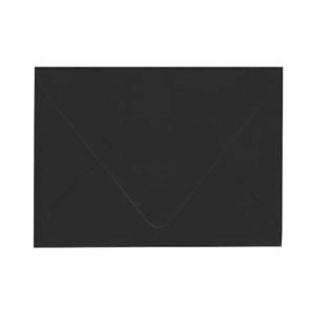 Ultra Black - Imperfect A+ Envelope (Euro Flap)