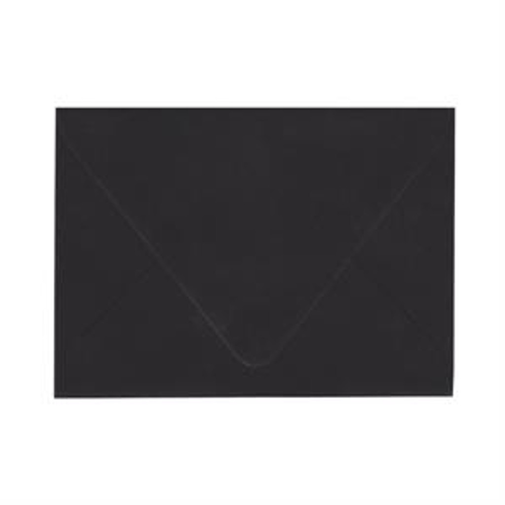 Imperfect A+ Euro Flap Ultra Black Envelope - Paper Character