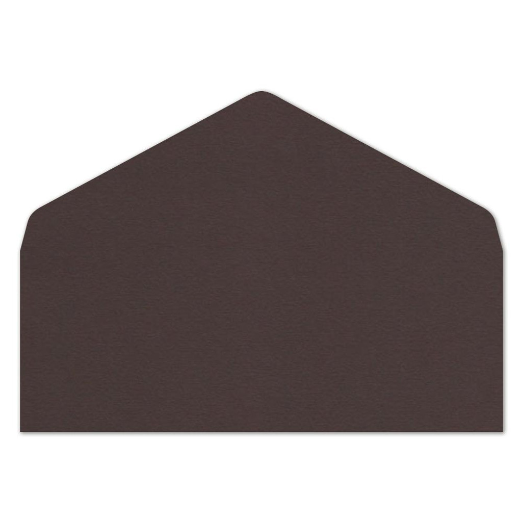 No.10 Euro Flap Envelope Liners  Bitter Chocolate