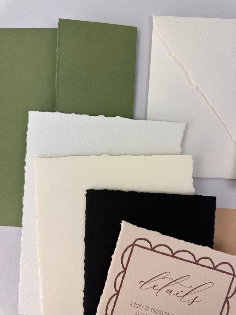 Hand Torn Edges / Faux Deckled Edges Sample Pack