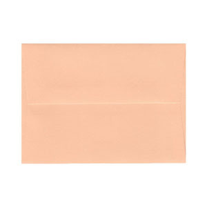Imperfect A7 Square Flap Peach Envelope - Adhesive Issue