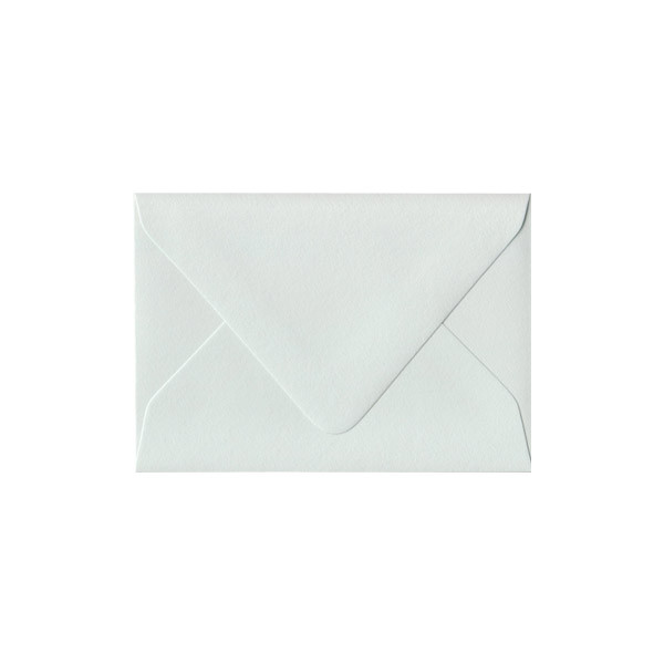 Imperfect RSVP Euro Flap Powder Green Envelope - Adhesive Issue