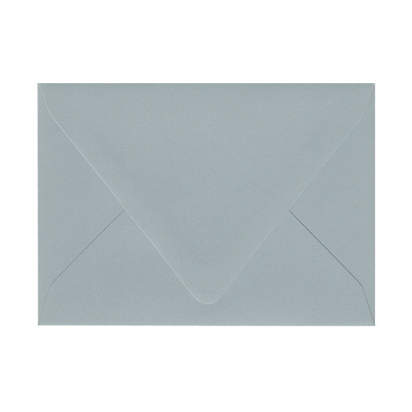Imperfect A7 Euro Flap Dusty Blue Envelope - Surface Texture