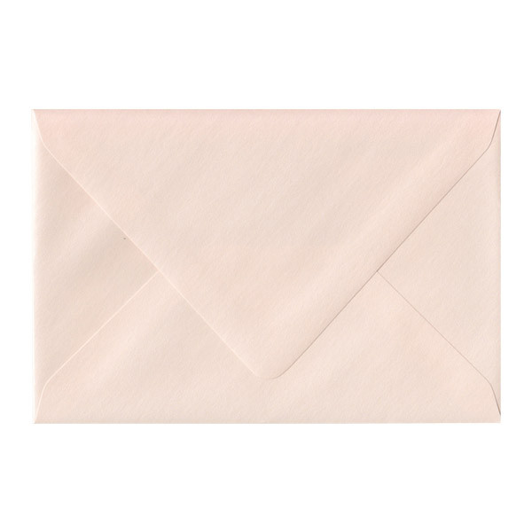 Imperfect A8 Euro Flap Soft Coral Envelope - Surface Texture