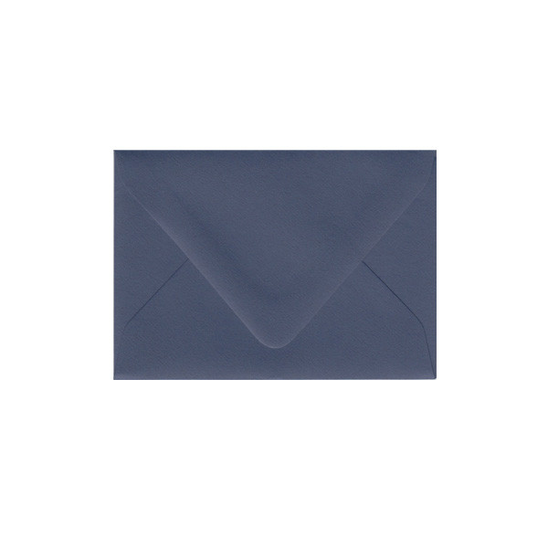 Imperfect RSVP Euro Flap Cobalt Envelope - Surface Texture