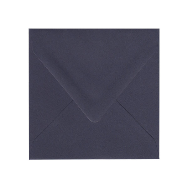 Imperfect 6.5 Square Euro Flap Imperial Blue Envelope - Cut Variation