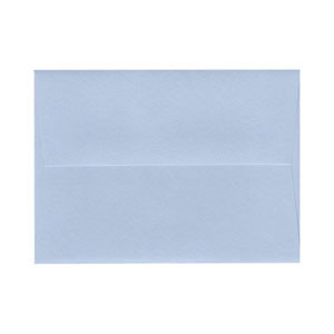 Imperfect A7 Square Flap Azure Blue Envelope - Surface Texture